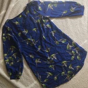Bird Print Dress